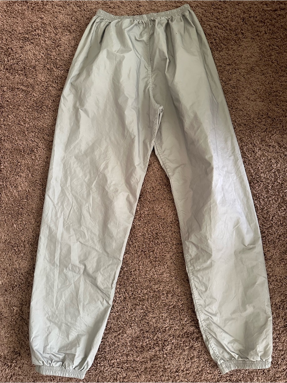 Light Gray Women's Elastic-Waist Dance Pants